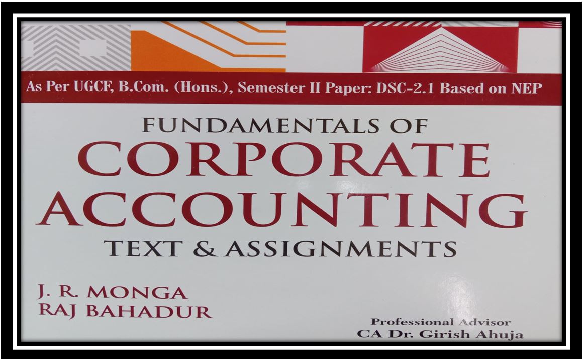 Corporate Accounting B.Com (Prog) J. R. Monga Download Course for Windows or Android