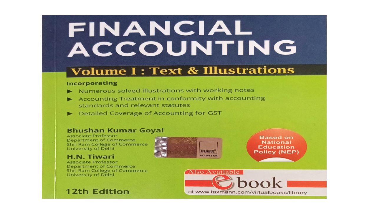 Financial Accounting B.Com (Hons) B. K. Goyal Download Course for Windows or Android