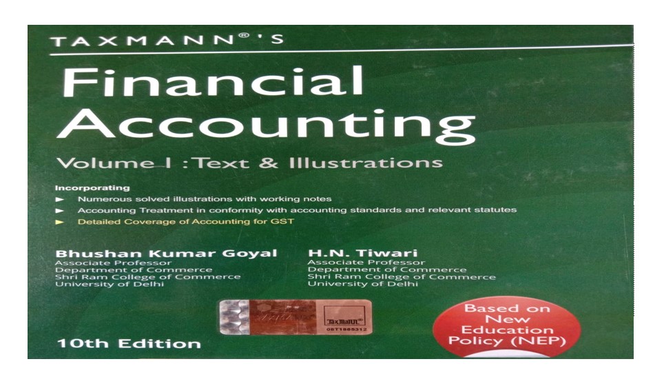 Financial Accounting B.Com (Hons) B. K. Goyal Download Course for Windows or Android