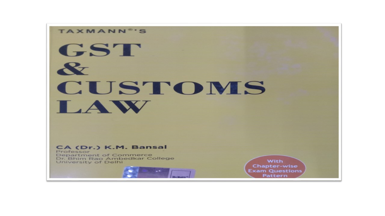GST & Customs Law downloadable Course for Widows or Android